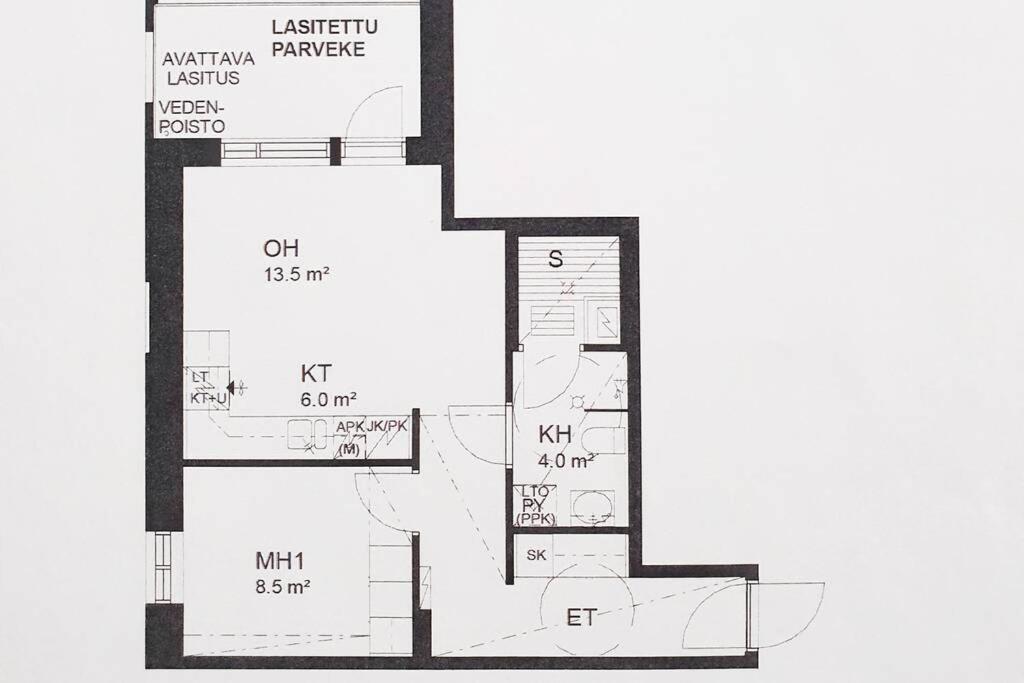 Modern Apartment With Sauna And Free Parking Kuopio Bagian luar foto